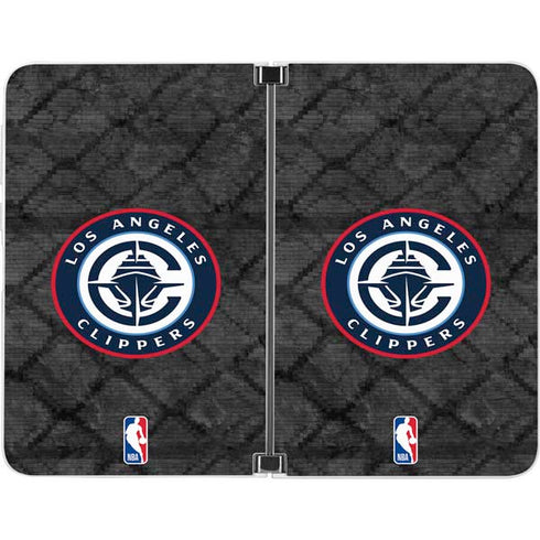 NBA Los Angeles Clippers Black Rust Surface Duo Skin