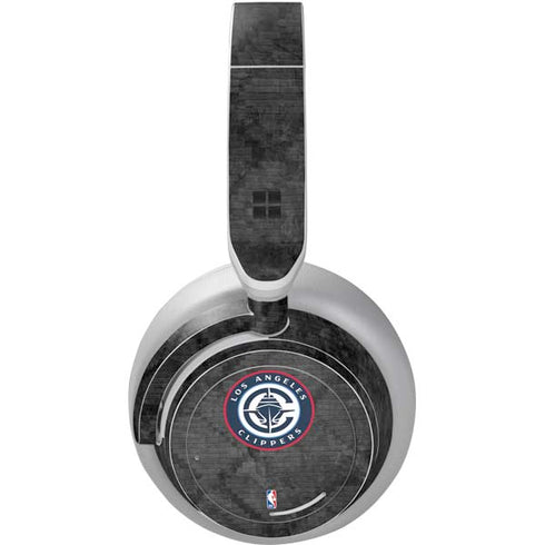 NBA Los Angeles Clippers Black Rust Surface Headphones Skin