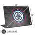 NBA Los Angeles Clippers Black Rust Universal Laptop 16in (13 x 9.4in) Skin