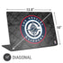 NBA Los Angeles Clippers Black Rust Universal Laptop 17in (13.8 x 10in) Skin