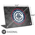 NBA Los Angeles Clippers Black Rust Universal Laptop 18in (14.6 x 10.6in) Skin