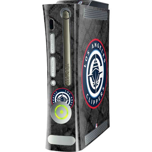 NBA Los Angeles Clippers Black Rust Xbox 360 (Includes HDD) Skin