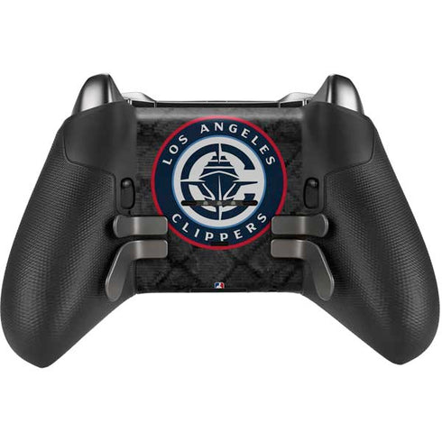 NBA Los Angeles Clippers Black Rust Xbox Elite Wireless Controller Series 2 Skin