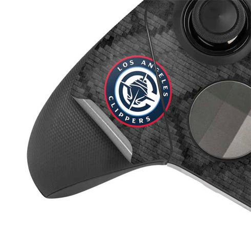 NBA Los Angeles Clippers Black Rust Xbox Elite Wireless Controller Series 2 Skin