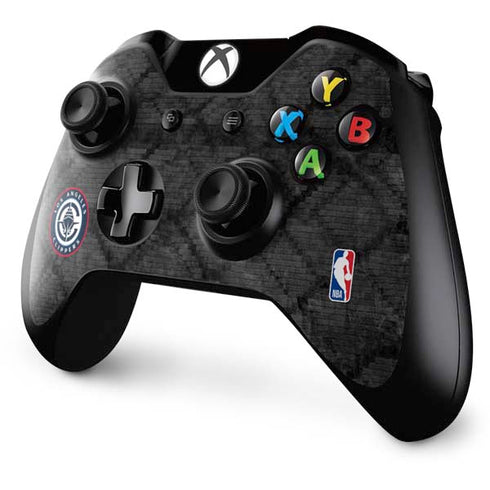 NBA Los Angeles Clippers Black Rust Xbox One Controller Skin