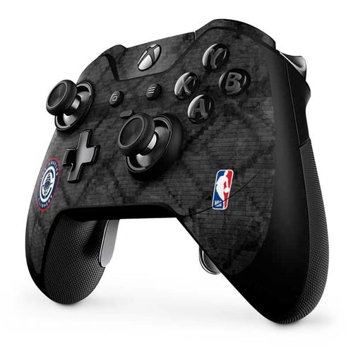 NBA Los Angeles Clippers Black Rust Xbox One Elite Controller Skin