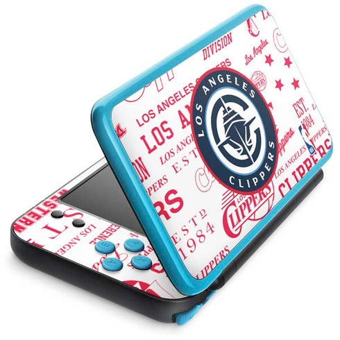 NBA Los Angeles Clippers Blast Logos Nintendo Skins