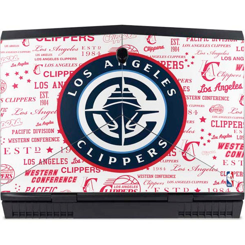NBA Los Angeles Clippers Blast Logos Dell Alienware Skin