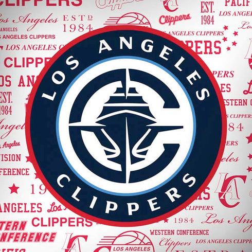 NBA Los Angeles Clippers Blast Logos Dell Alienware Skin