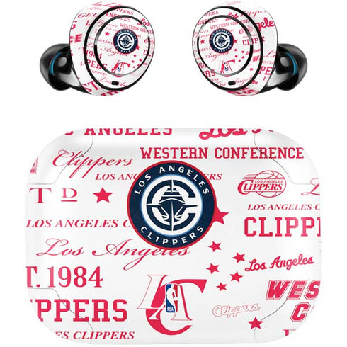 NBA Los Angeles Clippers Blast Logos Amazon Echo Buds Skin