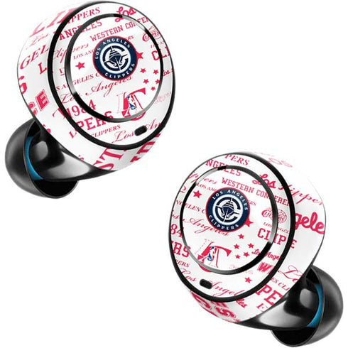 NBA Los Angeles Clippers Blast Logos Amazon Echo Buds Skin