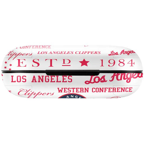 NBA Los Angeles Clippers Blast Logos Amazon Echo Buds Skin