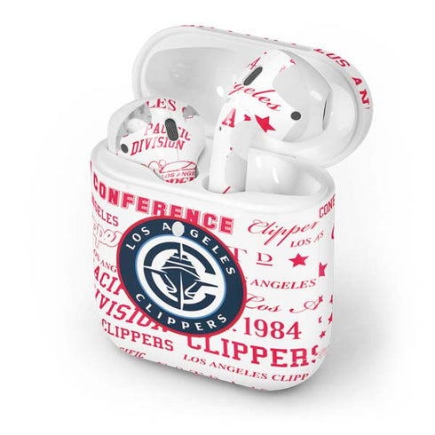 NBA Los Angeles Clippers Blast Logos Apple AirPods 2 Skin