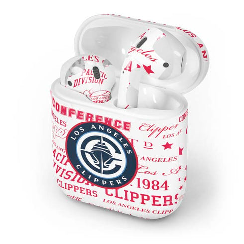 NBA Los Angeles Clippers Blast Logos Apple AirPods Skin
