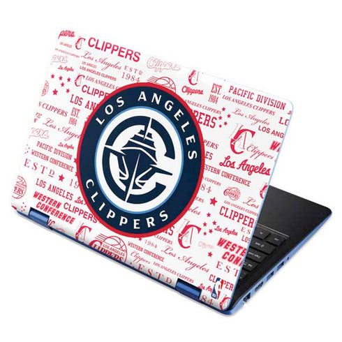 NBA Los Angeles Clippers Blast Logos Aspire R11 11.6in Skin