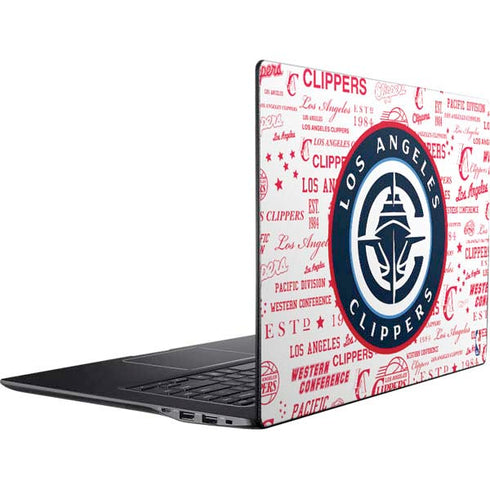 NBA Los Angeles Clippers Blast Logos Ativ Book 9 (15.6in 2014) Skin