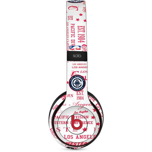 NBA Los Angeles Clippers Blast Logos Beats Solo 2 Wireless Skin