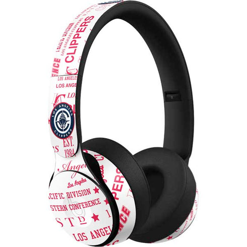 NBA Los Angeles Clippers Blast Logos Beats Solo Pro Skin