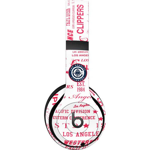 NBA Los Angeles Clippers Blast Logos Beats Studio Pro Wireless Headphones Skin