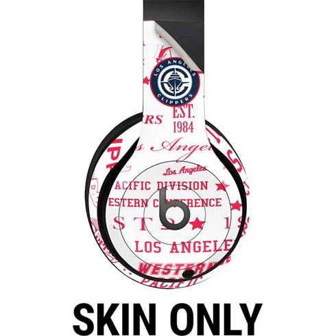 NBA Los Angeles Clippers Blast Logos Beats Studio Pro Wireless Headphones Skin