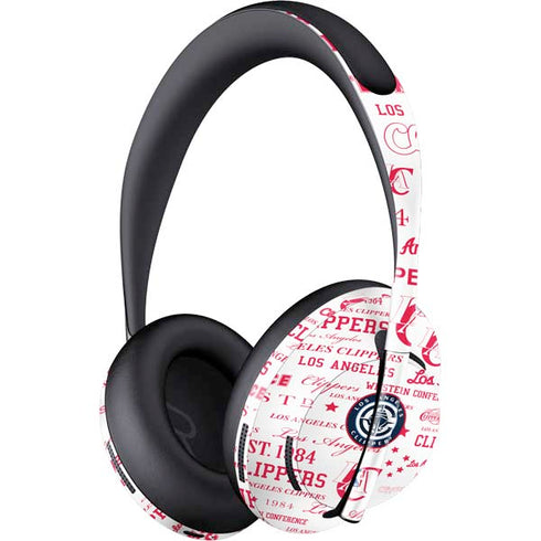 NBA Los Angeles Clippers Blast Logos Bose Noise Cancelling Headphones 700 Skin