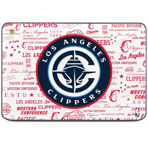 NBA Los Angeles Clippers Blast Logos HP Chromebook Skin
