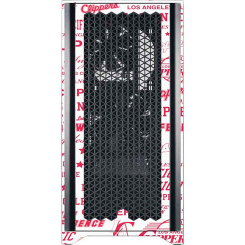 NBA Los Angeles Clippers Blast Logos Corsair 4000D Tempered Glass Mid-Tower ATX Case Skin
