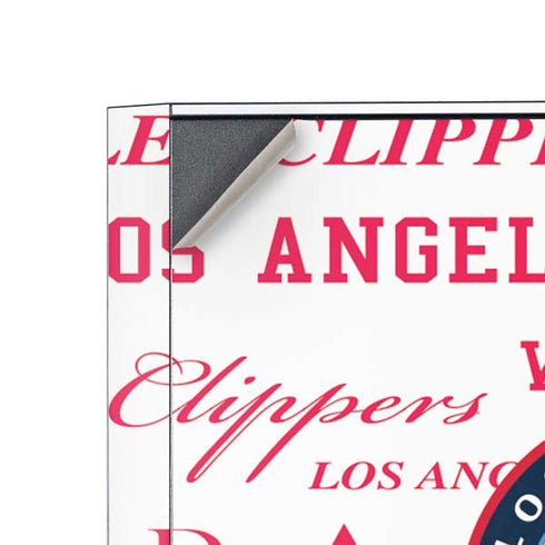 NBA Los Angeles Clippers Blast Logos Corsair 4000D Tempered Glass Mid-Tower ATX Case Skin