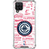 NBA Los Angeles Clippers Blast Logos Galaxy A12 Clear Case