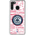 NBA Los Angeles Clippers Blast Logos Galaxy A21 Clear Case