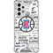NBA Los Angeles Clippers Blast Logos Galaxy A33 5G Clear Case