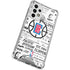 NBA Los Angeles Clippers Blast Logos Galaxy A33 5G Clear Case