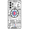 NBA Los Angeles Clippers Blast Logos Galaxy A53 5G Clear Case