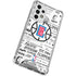 NBA Los Angeles Clippers Blast Logos Galaxy A53 5G Clear Case
