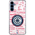 NBA Los Angeles Clippers Blast Logos Galaxy A55 5G Clear Case
