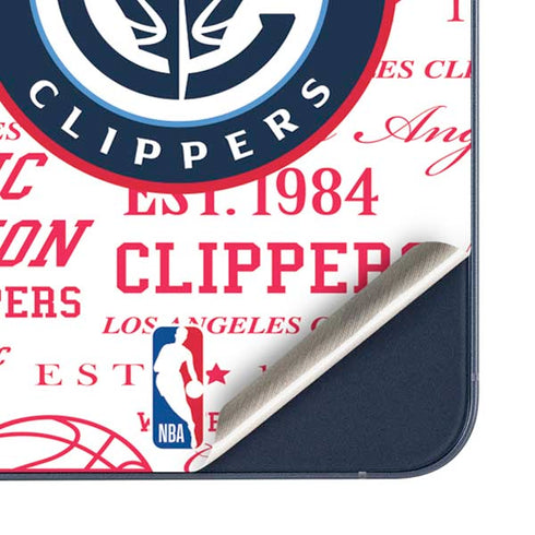 NBA Los Angeles Clippers Blast Logos Galaxy A55 5G Skin