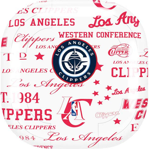 NBA Los Angeles Clippers Blast Logos Galaxy Buds Live Skin