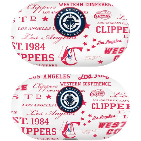 NBA Los Angeles Clippers Blast Logos Galaxy Buds Plus Skin