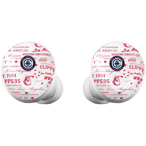 NBA Los Angeles Clippers Blast Logos Galaxy Buds Plus Skin