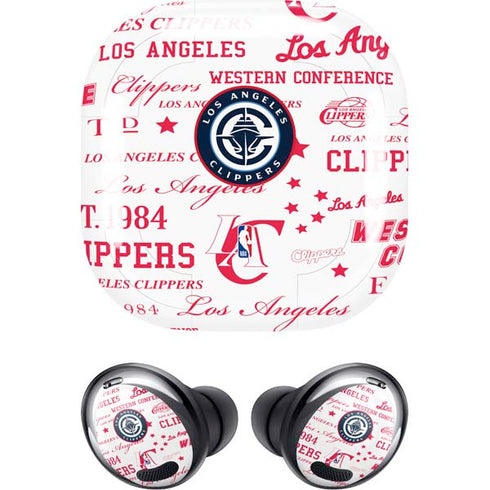 NBA Los Angeles Clippers Blast Logos Galaxy Buds Pro Skin
