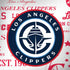 NBA Los Angeles Clippers Blast Logos Galaxy Note 8 Skin
