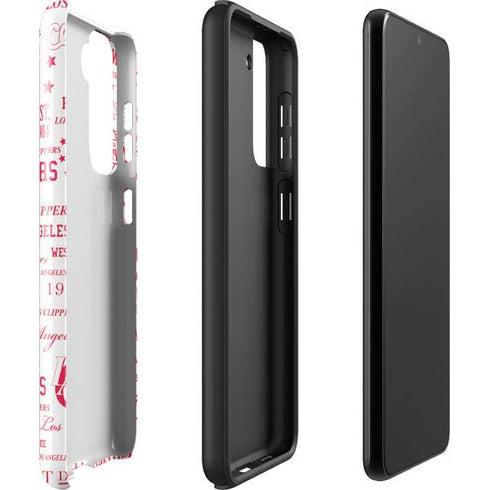 NBA Los Angeles Clippers Blast Logos Galaxy S22 Pro Case