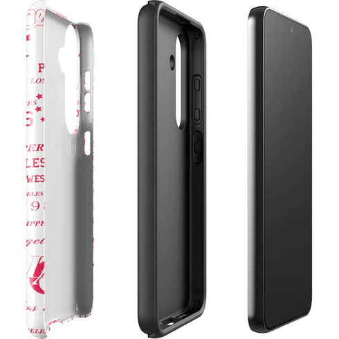 NBA Los Angeles Clippers Blast Logos Galaxy S25 Impact Case