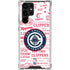 NBA Los Angeles Clippers Blast Logos Galaxy S24 Ultra Clear Case
