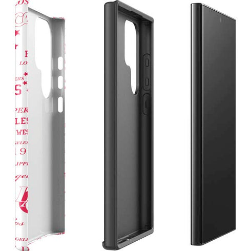 NBA Los Angeles Clippers Blast Logos Galaxy S25 Ultra Impact Case