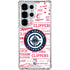 NBA Los Angeles Clippers Blast Logos Galaxy S25 Ultra Clear Case