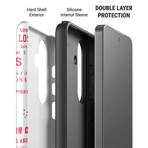 NBA Los Angeles Clippers Blast Logos Galaxy S26 Plus Impact Case