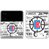 NBA Los Angeles Clippers Blast Logos Galaxy Z Flip4 5G Skin