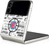NBA Los Angeles Clippers Blast Logos Galaxy Z Flip4 5G Skin