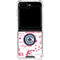 NBA Los Angeles Clippers Blast Logos Galaxy Z Flip6 Clear Case